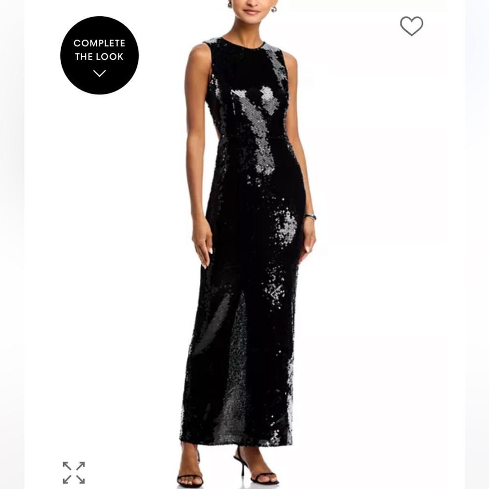 Bardot Portia Sequin Maxi Dress Size 2